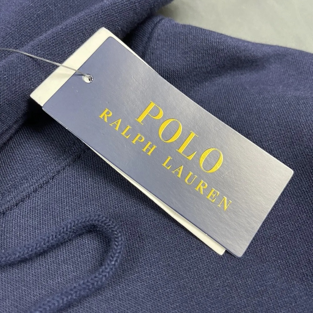 Polo Ralph Lauren Polo Bear Fleece Hoodie Navy 1XB 2XB Big & Tall - Picture 7 of 9